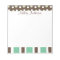 Stripes and Polka Dots Personal Notepad