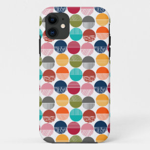 Stripes and Solids iPhone 11 Case