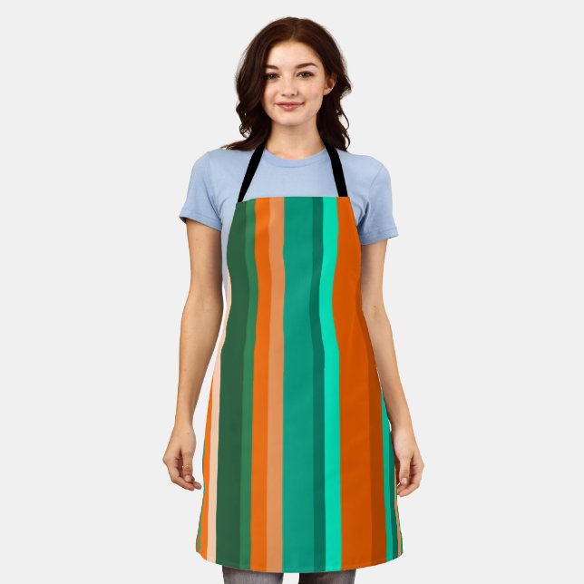 Stripes  apron (Worn)