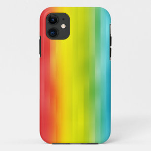 Stripes arc-en-ciel coloré iPhone 5/5S Coque