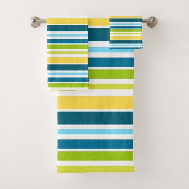 Stripes Bath Towel Set (Insitu)