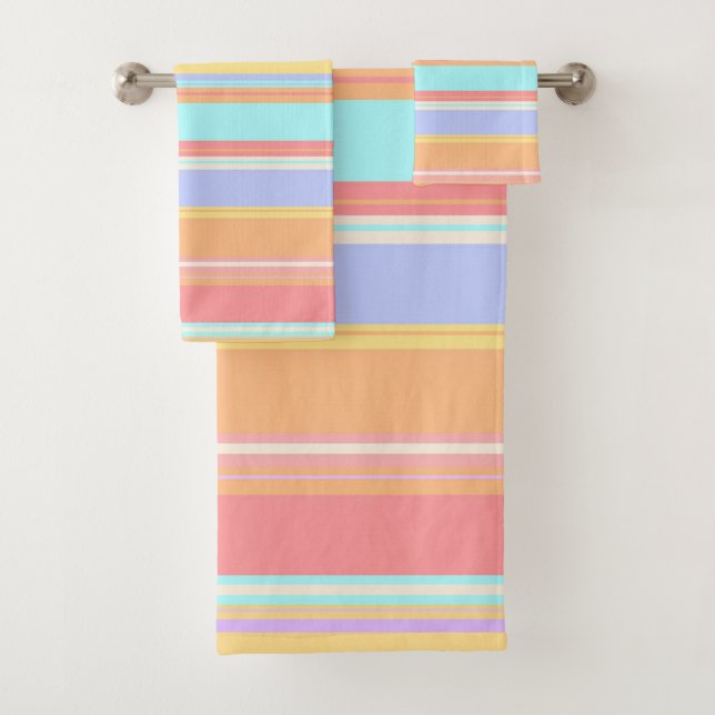 Stripes Bath Towel Set (Insitu)