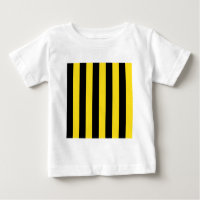 Stripes - Black and Golden Yellow