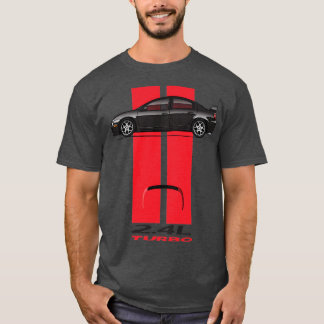 Stripes Black Red T-Shirt
