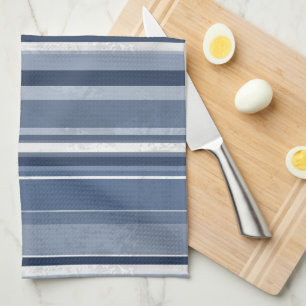 Stripes Blue Kitchen Towel