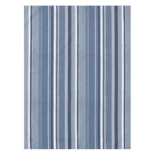 Stripes Blue Tablecloth