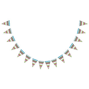 STRIPES BUNTING FLAGS