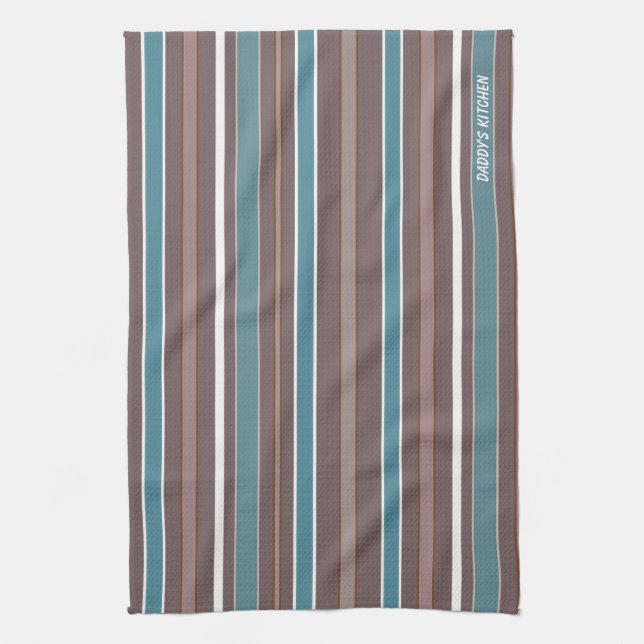 STRIPES DADDY's KITCHEN adjustable Towel (Vertical)