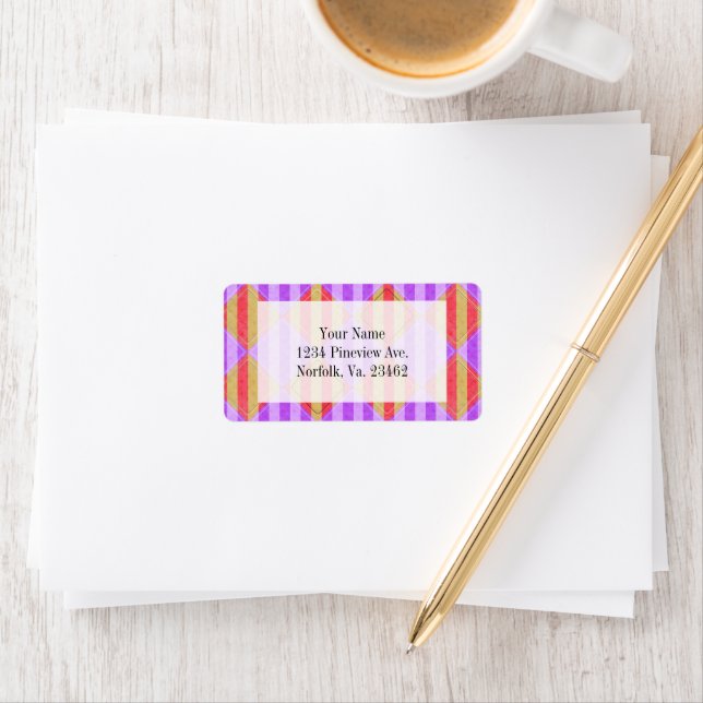 Stripes, Diamonds, Spot Pattern by Shirley Taylor Label (Insitu)