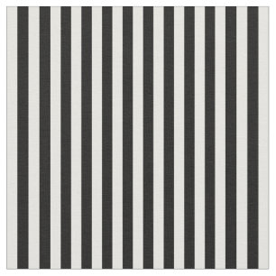 Stripes Fabric, Black-White 09 Fabric