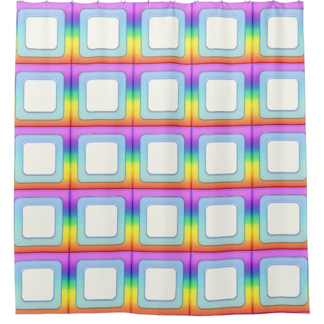 Stripes in Square Frame coloured 3 + your ideas (Front)