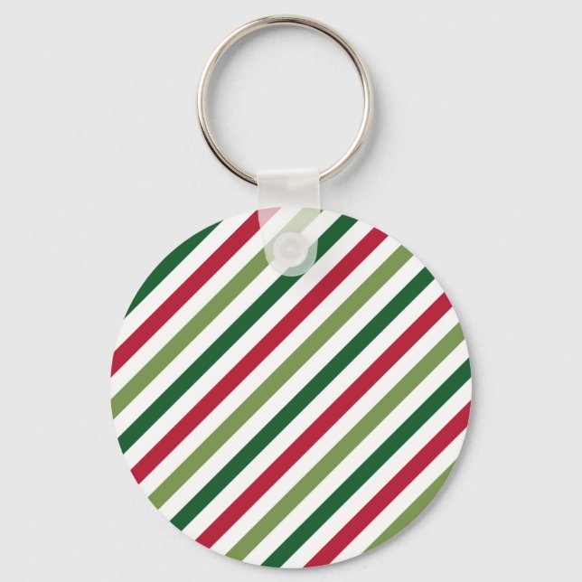 Stripes Keychain (Front)