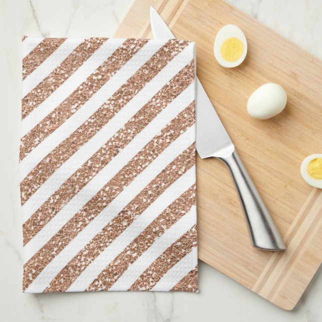 Stripes Kitchen Towel (Quarter Fold)