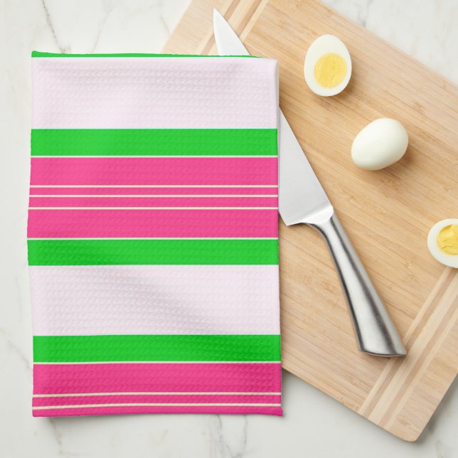 Stripes Kitchen Towel (Quarter Fold)