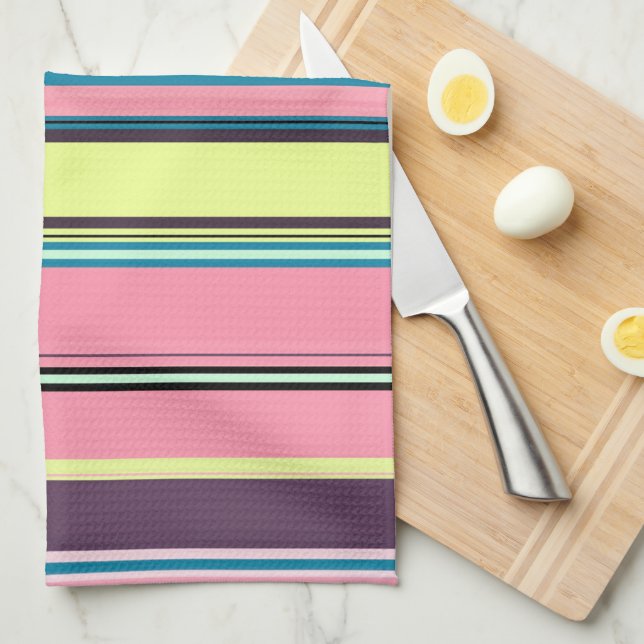 Stripes Kitchen Towel (Quarter Fold)