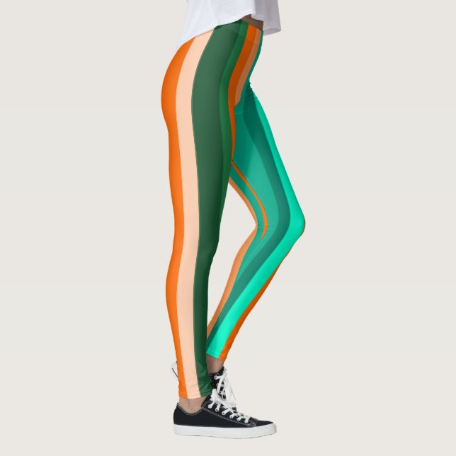 Stripes  leggings (Right)