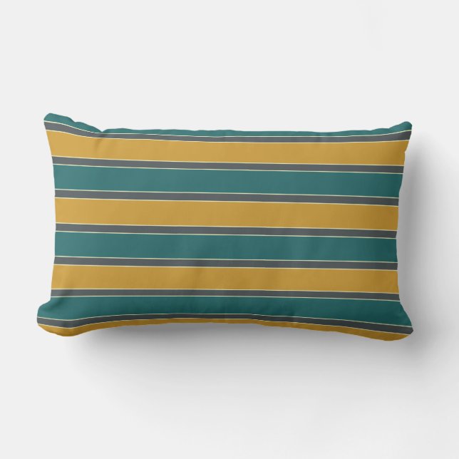 STRIPES LUMBAR PILLOW (Front)