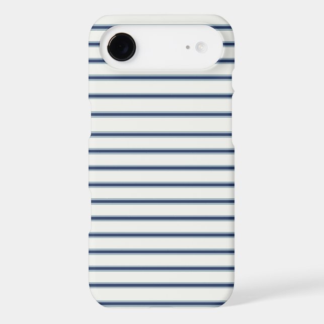 Stripes Modern Indigo Minimalist Elegance (Verso)