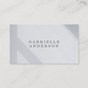 Stripes Modern Professional Business Card