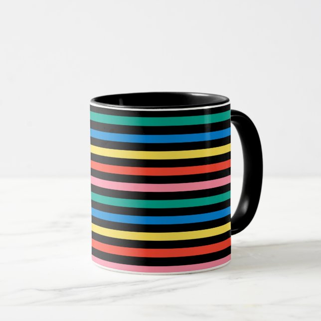 Stripes Mug (Front Right)