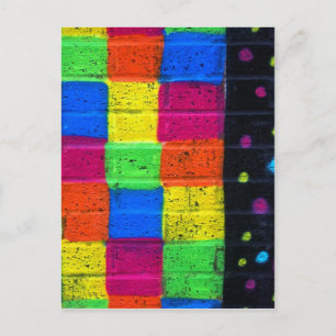 Stripes n Spots Postcard