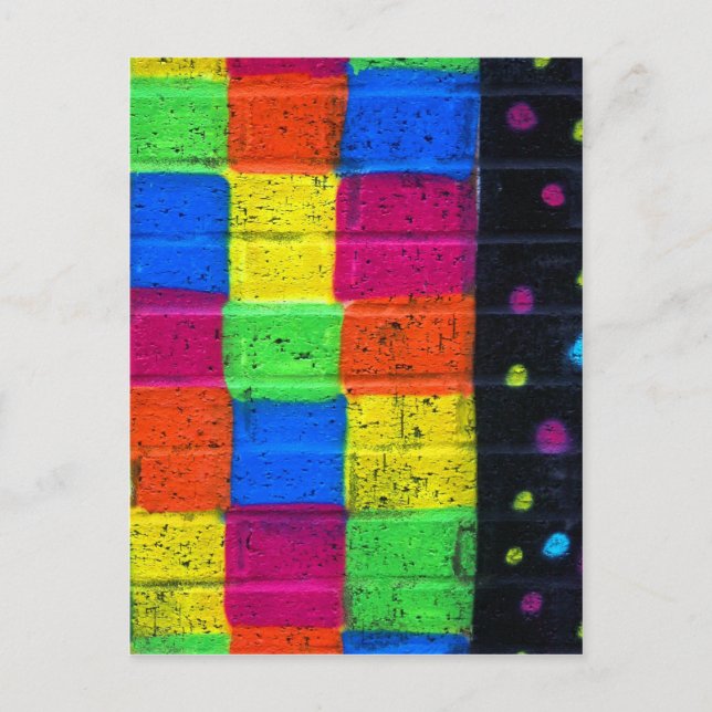 Stripes n Spots Postcard (Front)