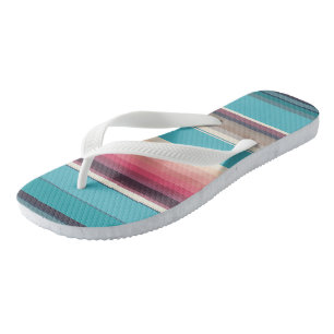 Stripes of the Horizon Flip Flops