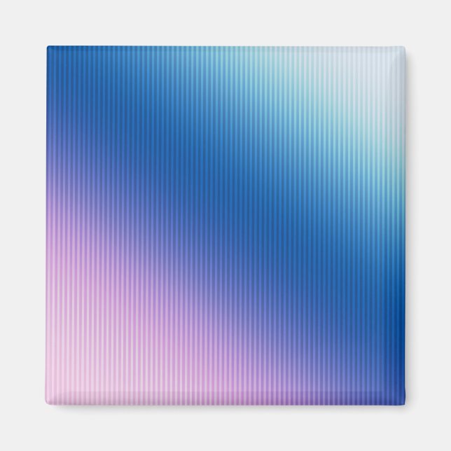  stripes , ombre , pink gradient magnet (Front)