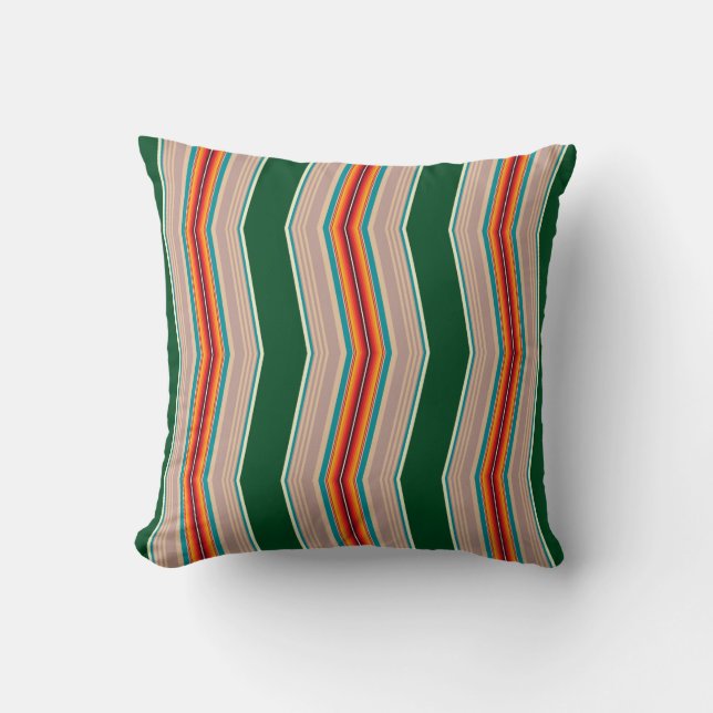 Stripes Pattern-3 Throw Pillow (Front)