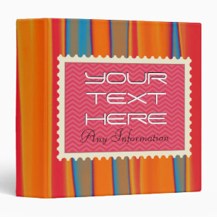 Stripes pattern Abstract art binders 2