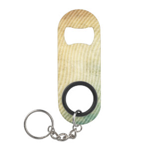 Stripes pattern background keychain bottle opener