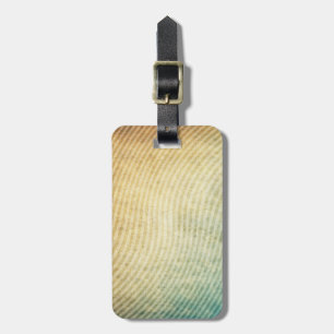 Stripes pattern background luggage tag