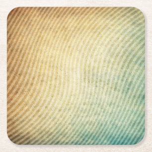 Stripes pattern background square paper coaster