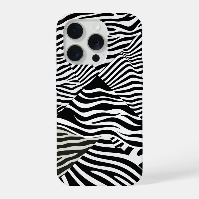 STRIPES Pattern BW.SPBW01 iPhone Case (Back)