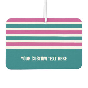 Stripes Pattern custom car air freshner Car Air Freshener