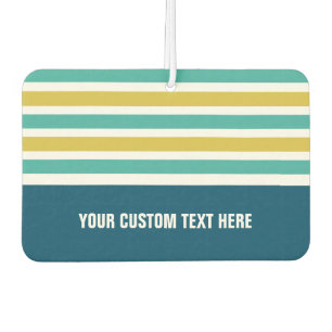 Stripes Pattern custom car air freshner Freshener
