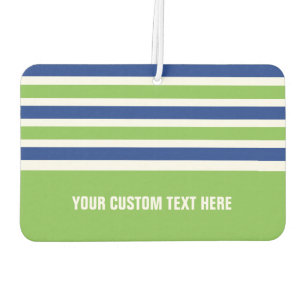 Stripes Pattern custom car air freshner Freshener