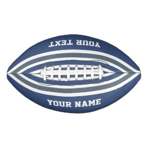 Stripes Pattern custom footballs