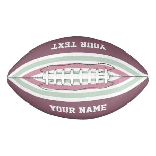 Stripes Pattern custom footballs
