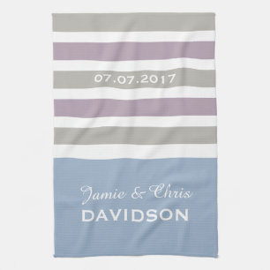 Stripes Pattern custom hand towels