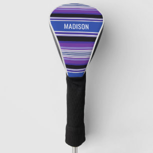 Stripes Pattern custom name driver cover