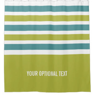Stripes Pattern custom shower curtain