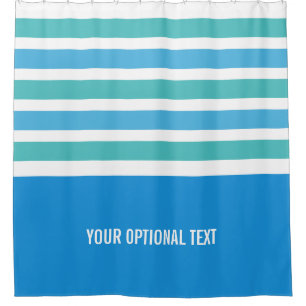 Stripes Pattern custom shower curtain