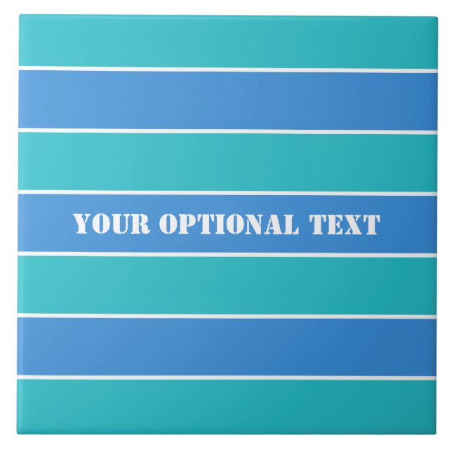 Stripes Pattern custom tiles (Front)