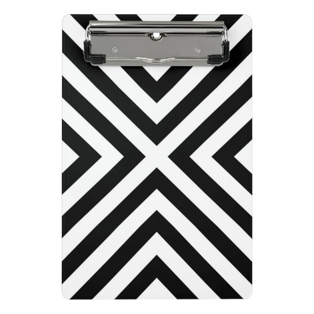 Stripes Pattern Mini Clipboard (Front)