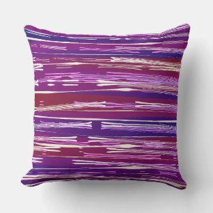 Stripes pattern throw pillow