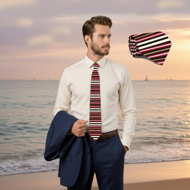 Stripes pattern tie (Creator Uploaded)