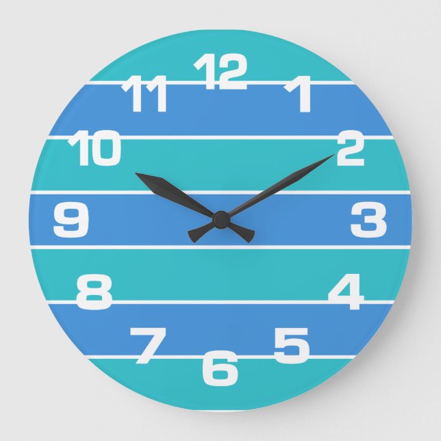 Stripes Pattern wall clocks (Front)