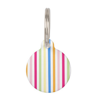 Stripes Pet Tag