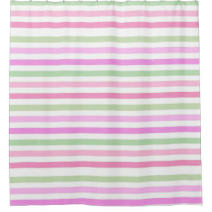 Stripes, pink, green